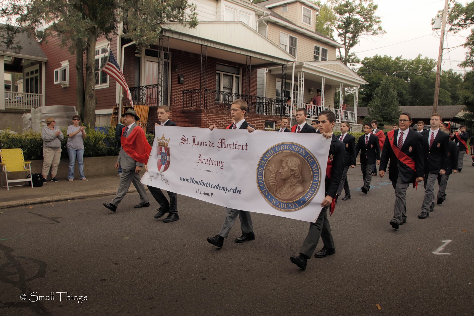 Honoring First Responders at Kulpmont St. Louis de Montfort Academy